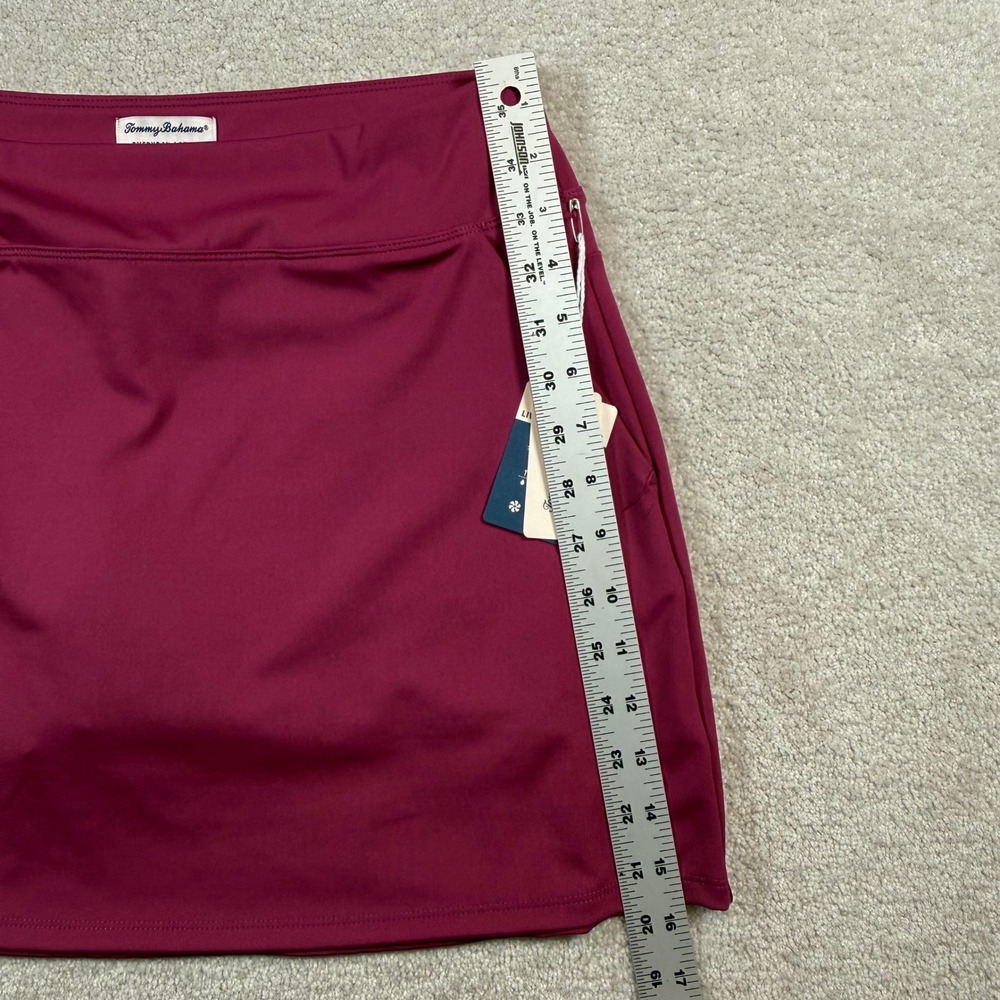 NEW Tommy Bahama Skort Women Small Pink Everyday Active UPF 50 Moisture Wicking - Picture 8 of 8